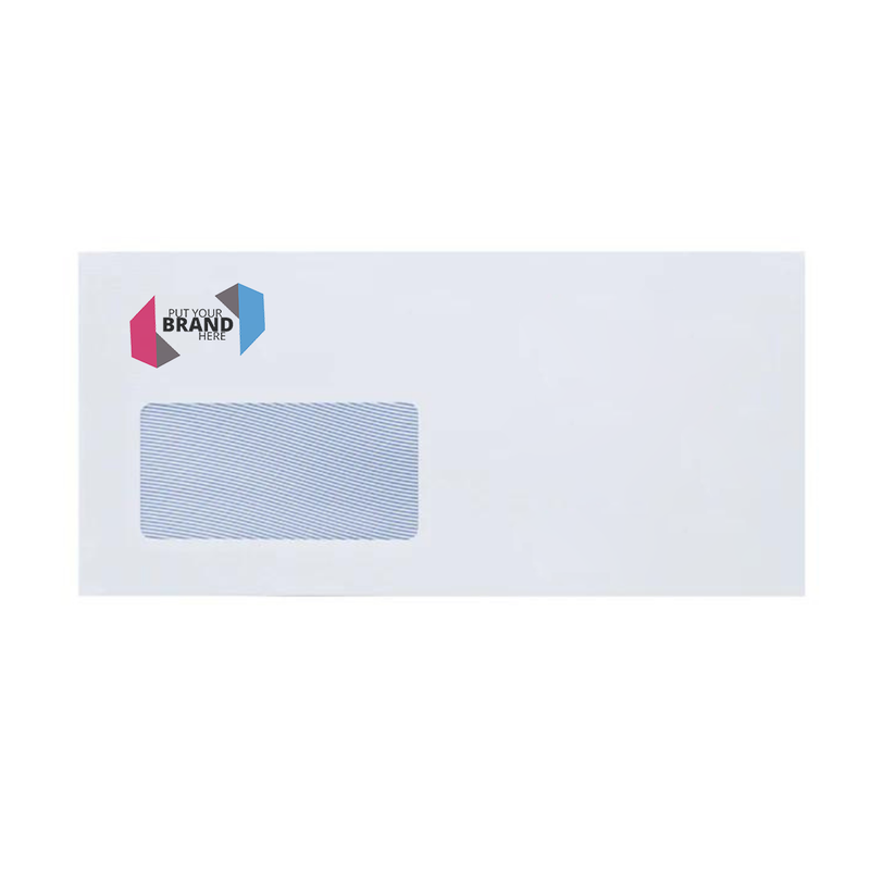 Custom Printed Franking Logo Folding Inserting Machine Gummed Envelopes