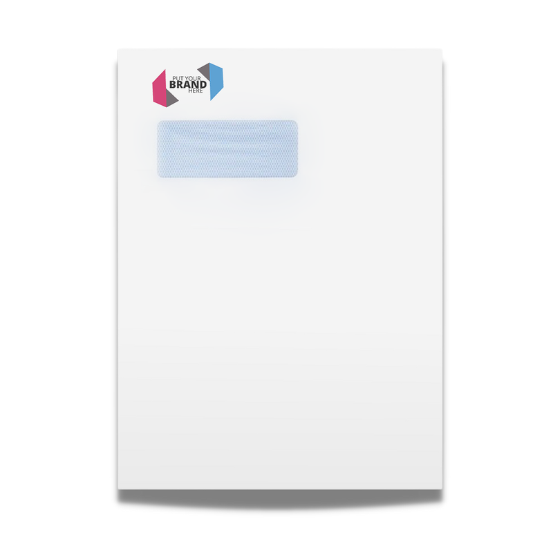 Custom Printed Franking Logo Self Seal Envelopes