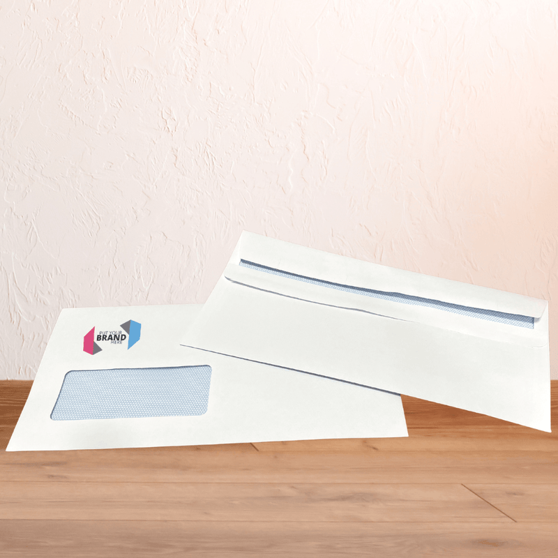 Custom Printed Franking Logo Self Seal Envelopes