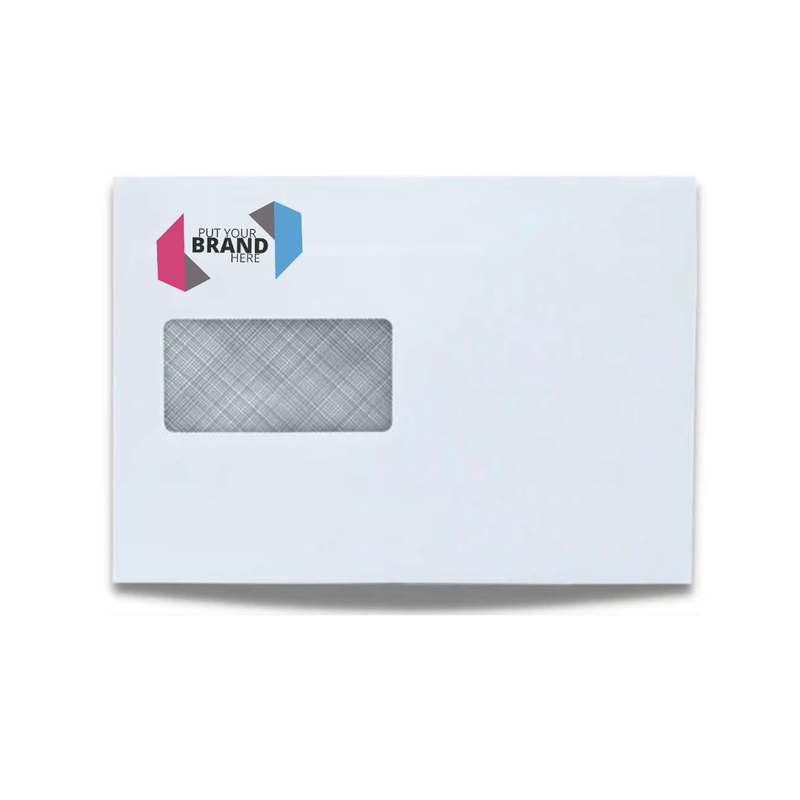 Custom Printed Franking Logo Self Seal Envelopes